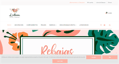 Desktop Screenshot of lalacena.es